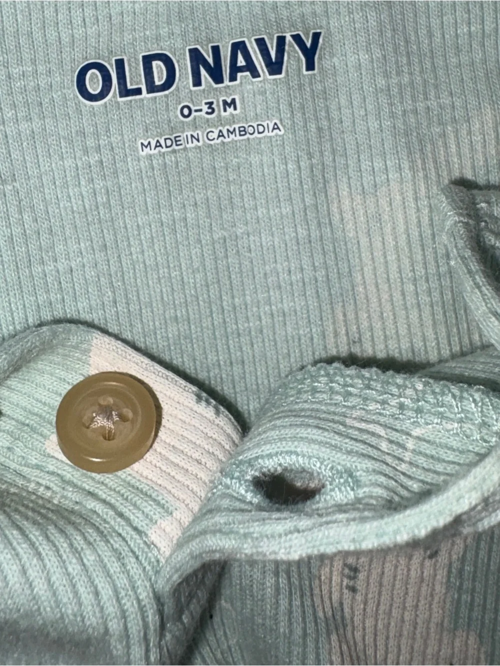 Old Navy Mint Ribbed Baby Tank Top Set